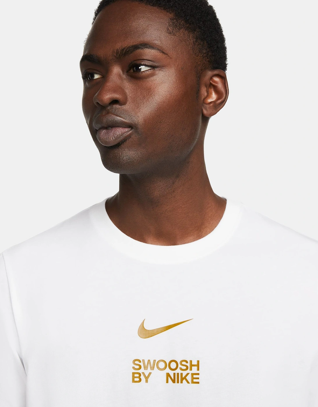 Swoosh by T-Shirt White