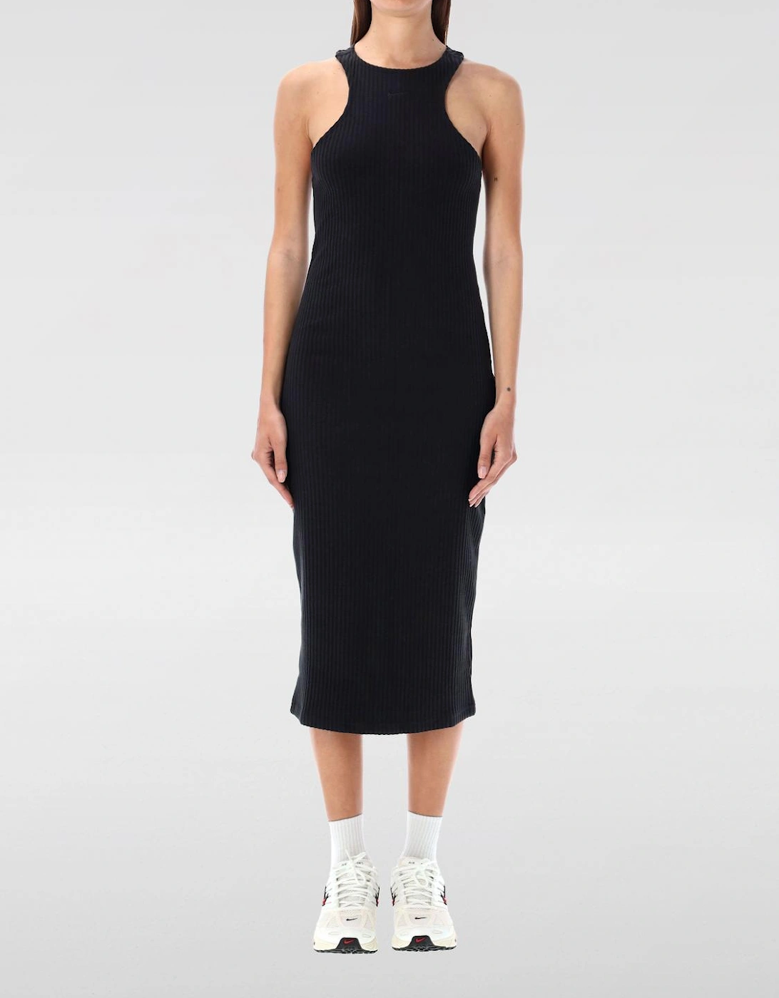 Ribbed Midi Dress Sleeveless, 4 of 3