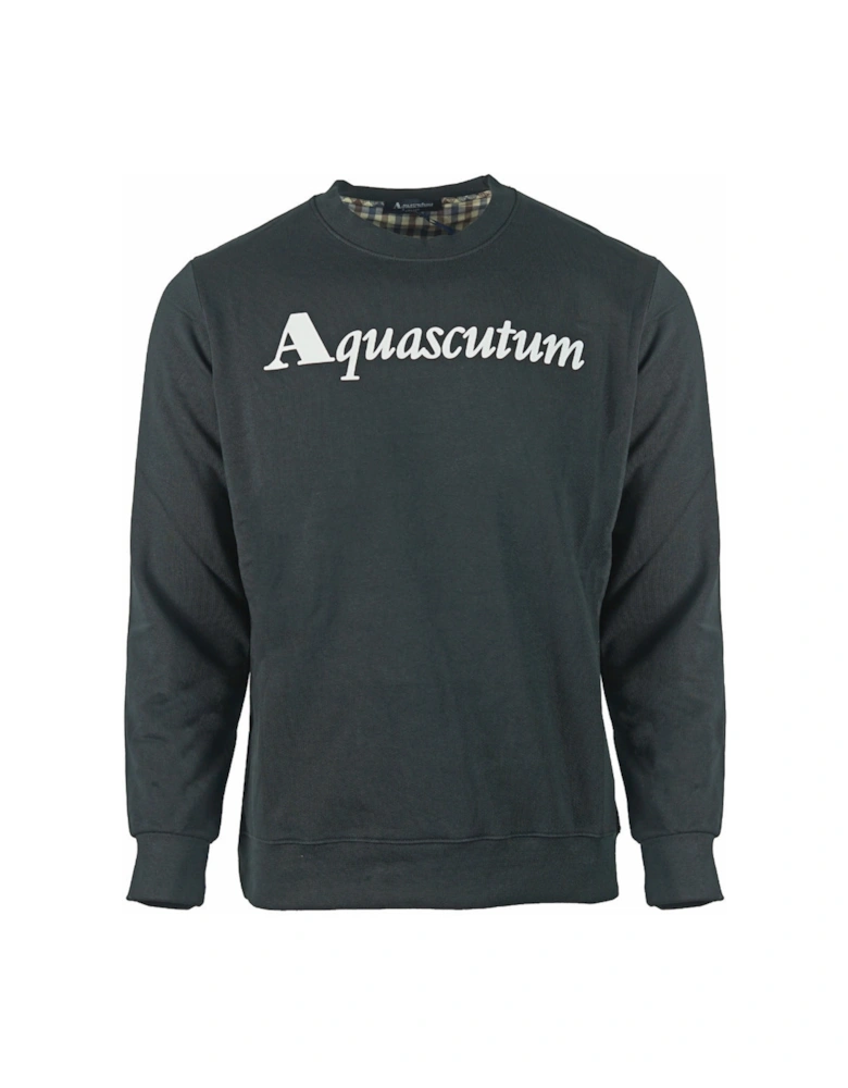 Box Logo Black Sweatshirt