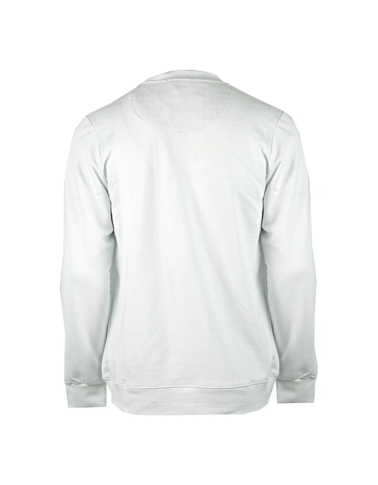 Box Logo White Sweatshirt