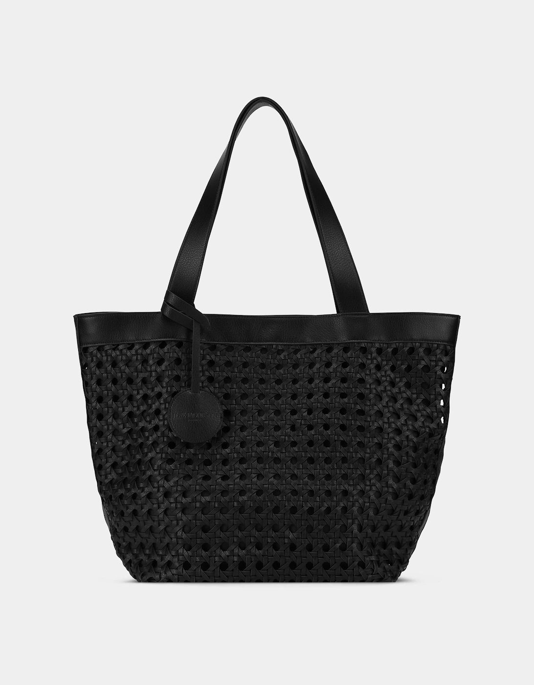 Ilse Jacobsen Women's Ilse Jacobsen Braid Womens Braided Shopper - Black Black 001001