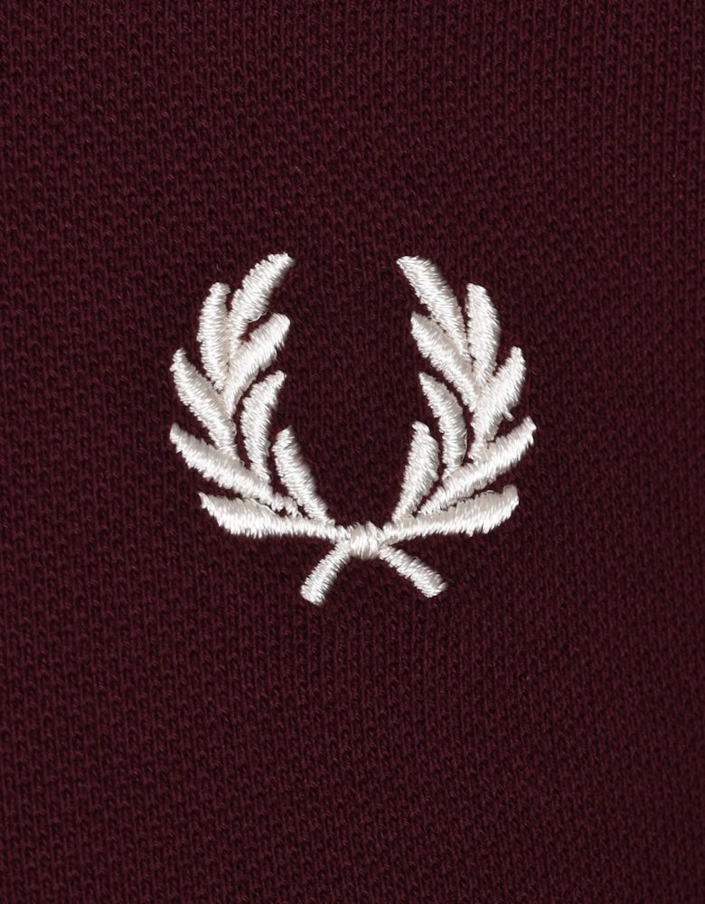 Plain Polo Shirt Oxblood