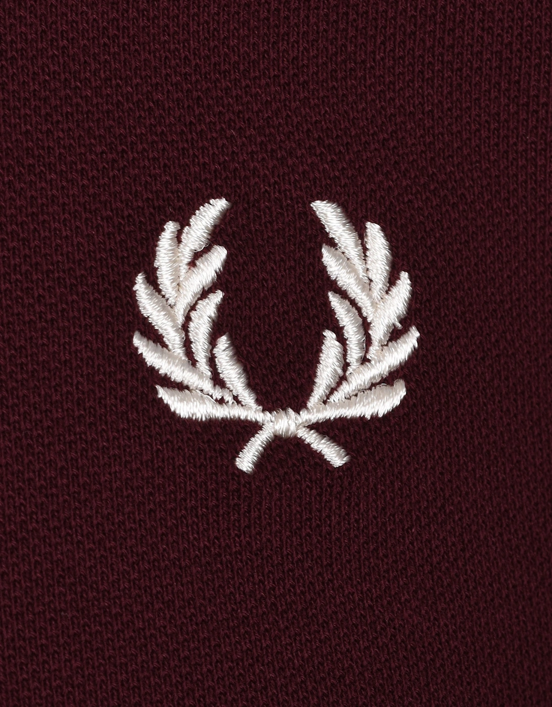Plain Polo Shirt Oxblood