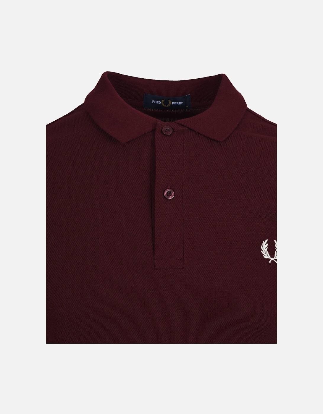 Plain Polo Shirt Oxblood
