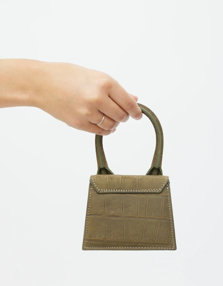 LE CHIQUITO CROC LIGHT KHAKI