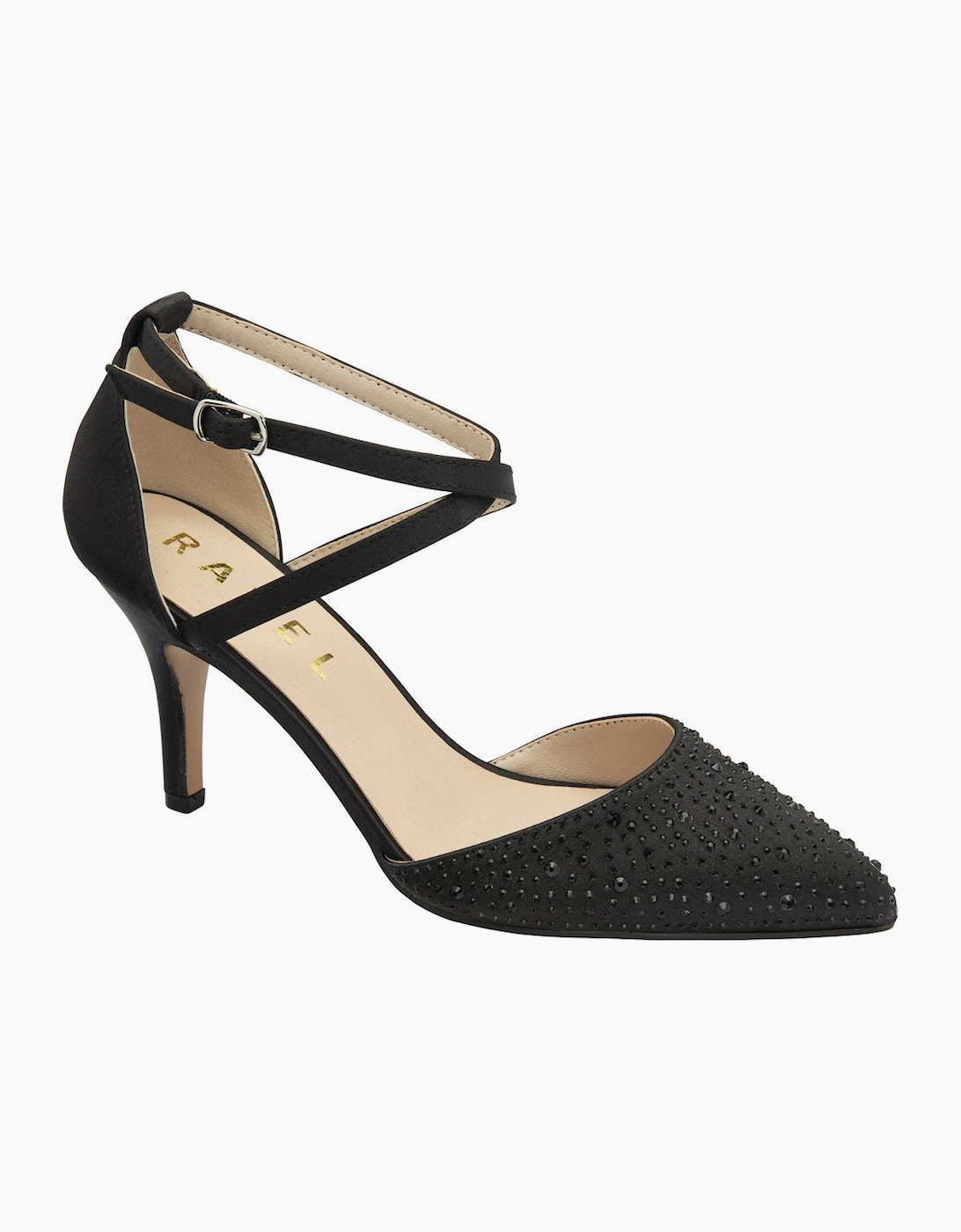 Ravel Women's Rainsville Womens Heeled Sandals - Black - Size: 7