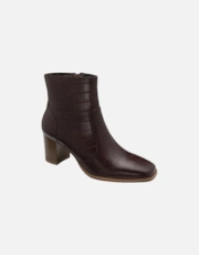 Burgundy Croc Leathe