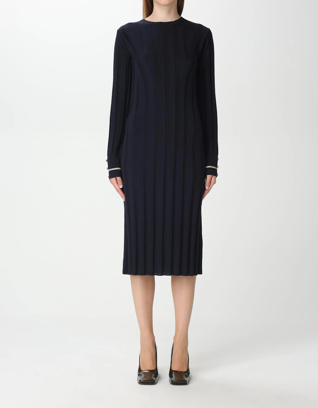 Ribbed Knit Midi Dress, 3 of 2