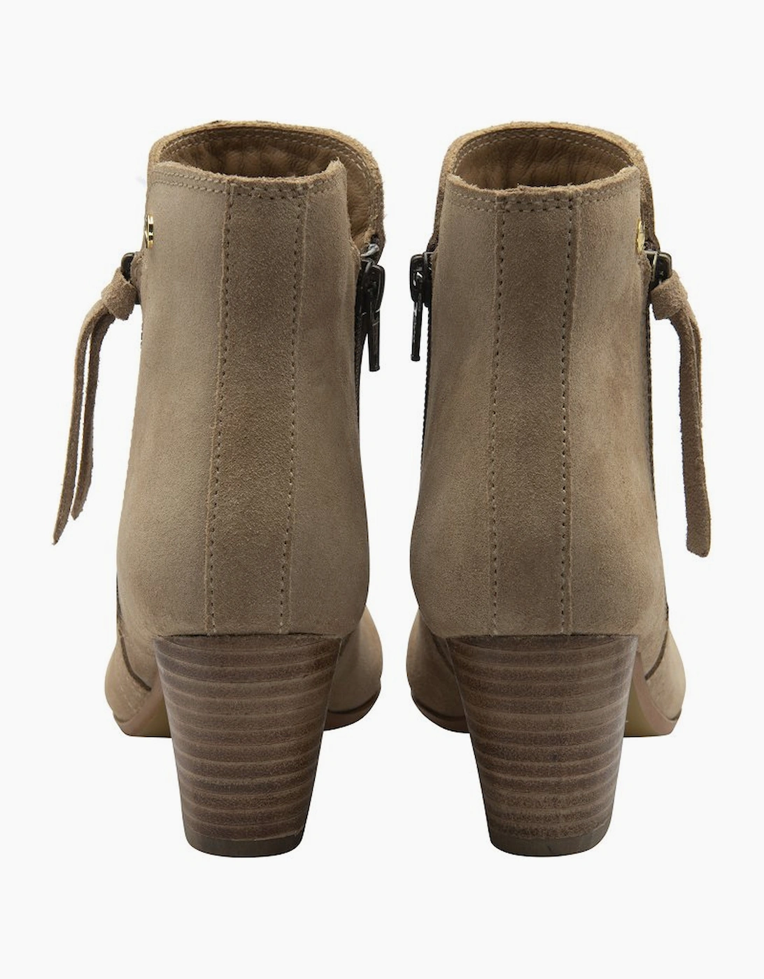 Ravel Women's Beige Suede Tulli Ankle Boots Colour: : Size 8 - Image 2