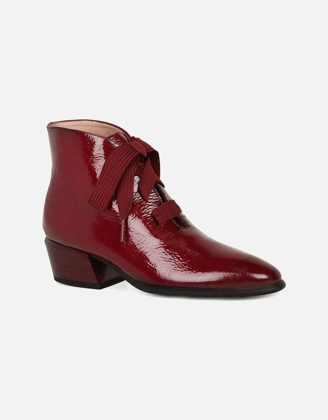 Verona Womens Lace Up Ankle Boots, 7 of 6