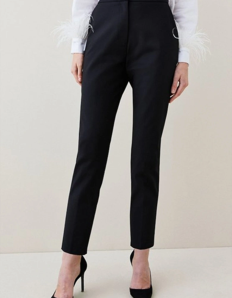 Petite Essential Techno Woven Trouser