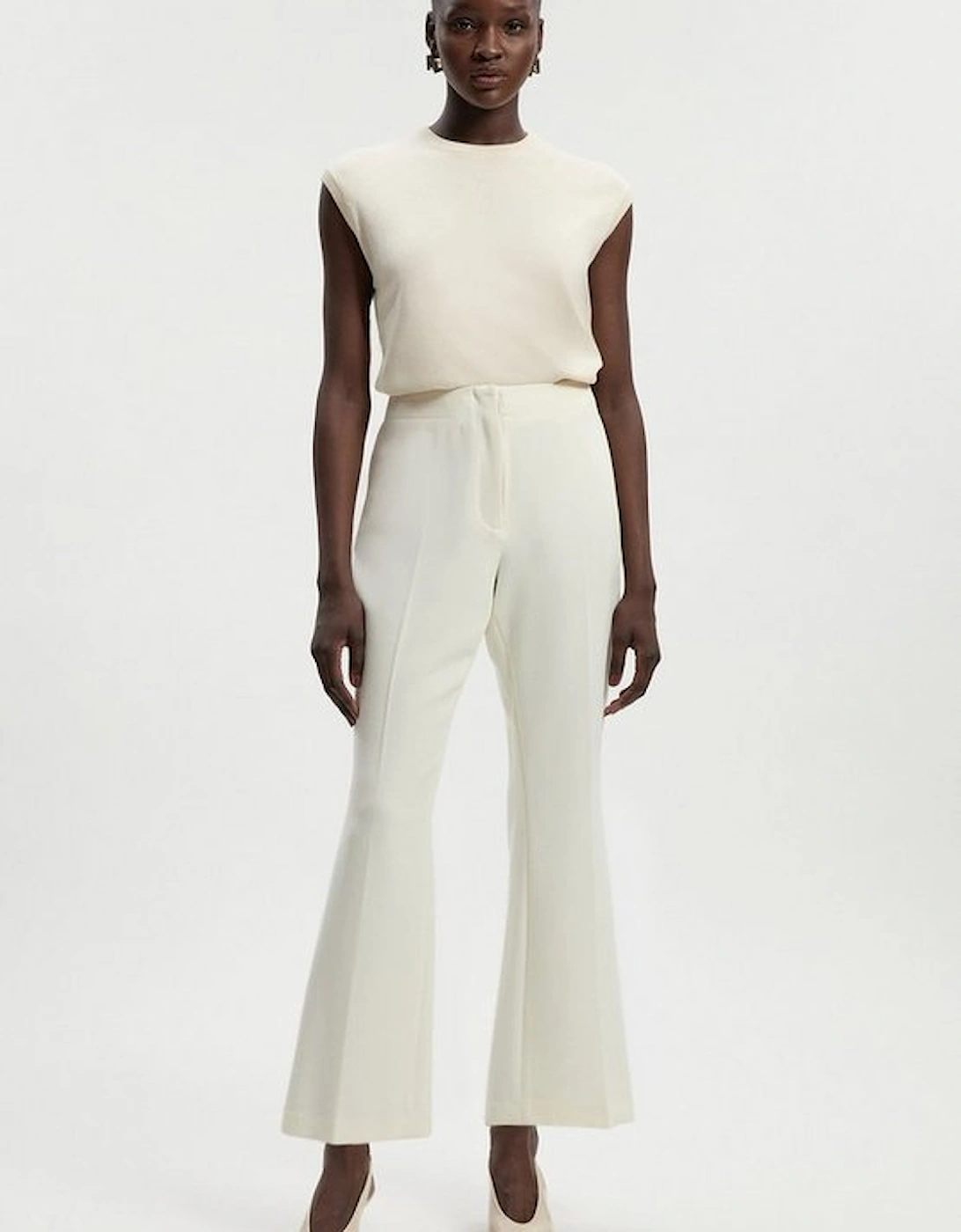 Compact Essential Tailored Slim Leg Trouser, 4 of 3