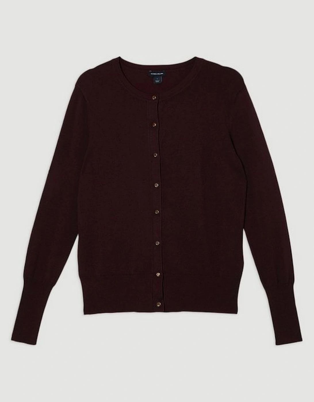 Viscose Blend Popper Knitted Cardigan