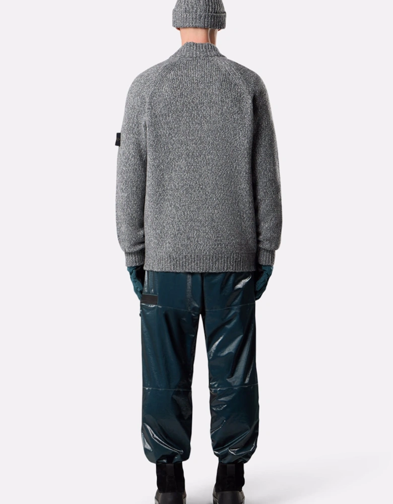 S00N1 Zip Sweater Cement