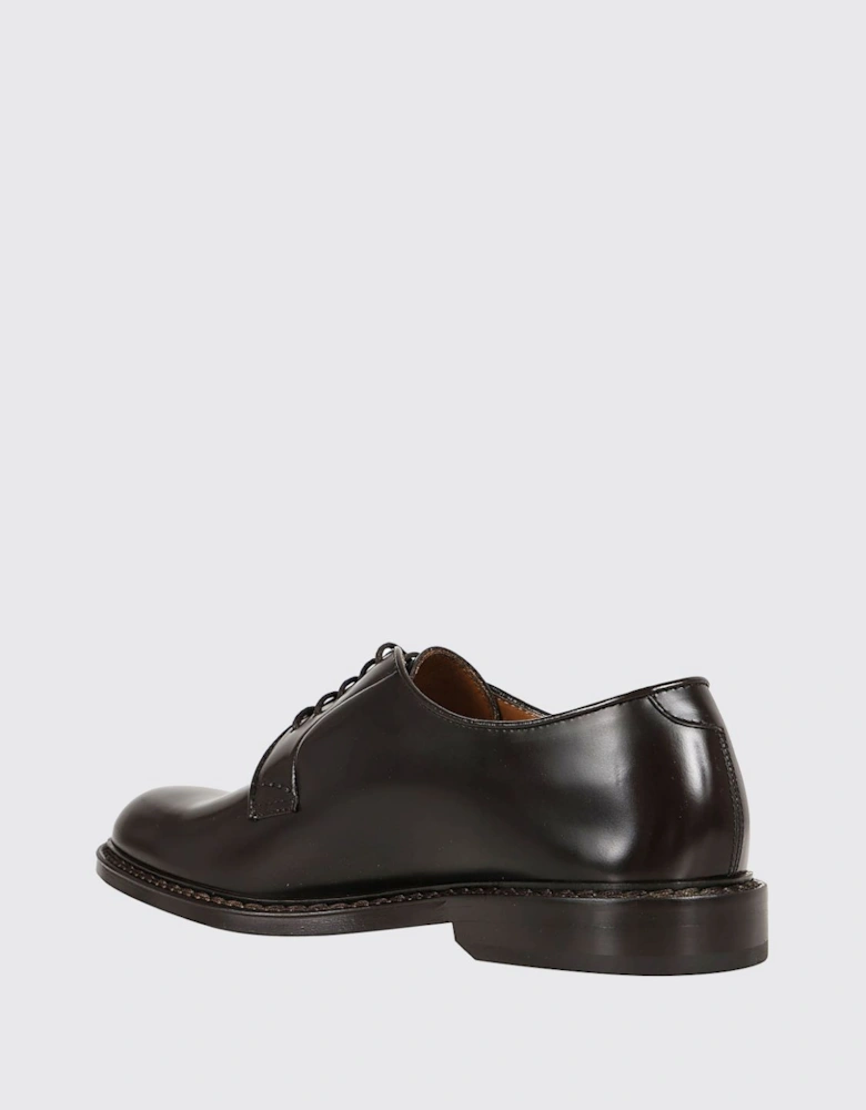 Elegant Leather Lace-Up Dress Shoes for Formal and Professional Wear