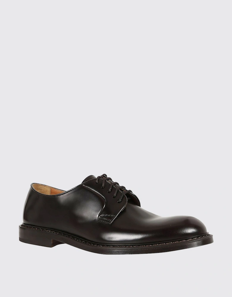 Elegant Leather Lace-Up Dress Shoes for Formal and Professional Wear