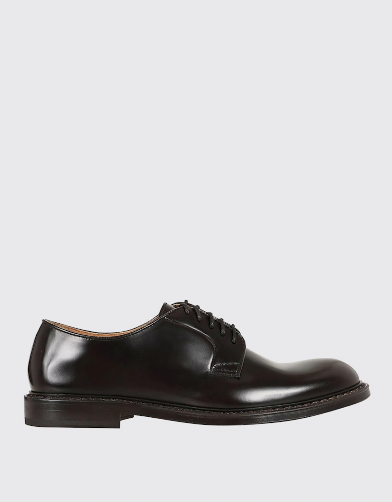 Elegant Leather Lace-Up Dress Shoes for Formal and Professional Wear