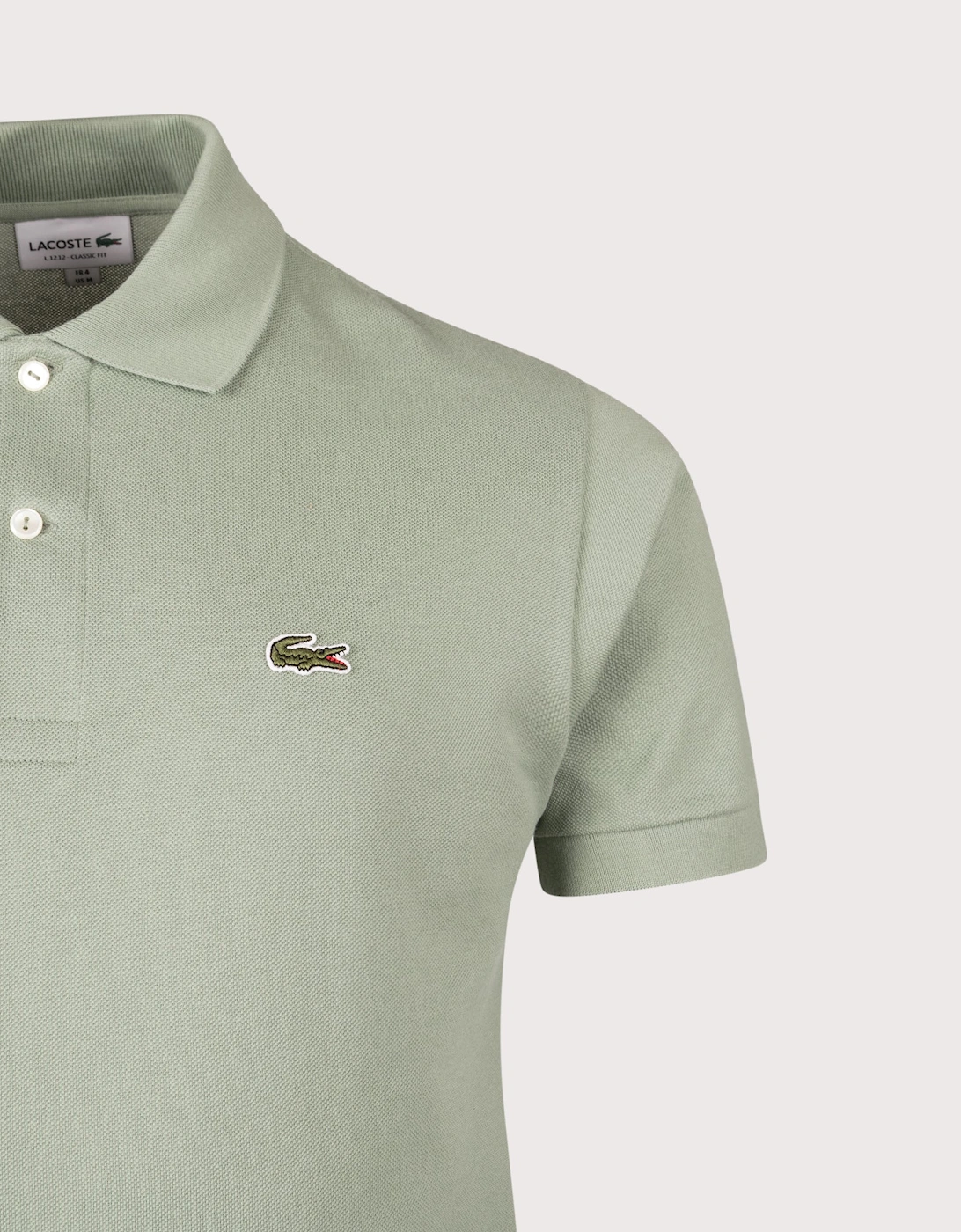 Classic Fit L1212 Croc Logo Polo Shirt