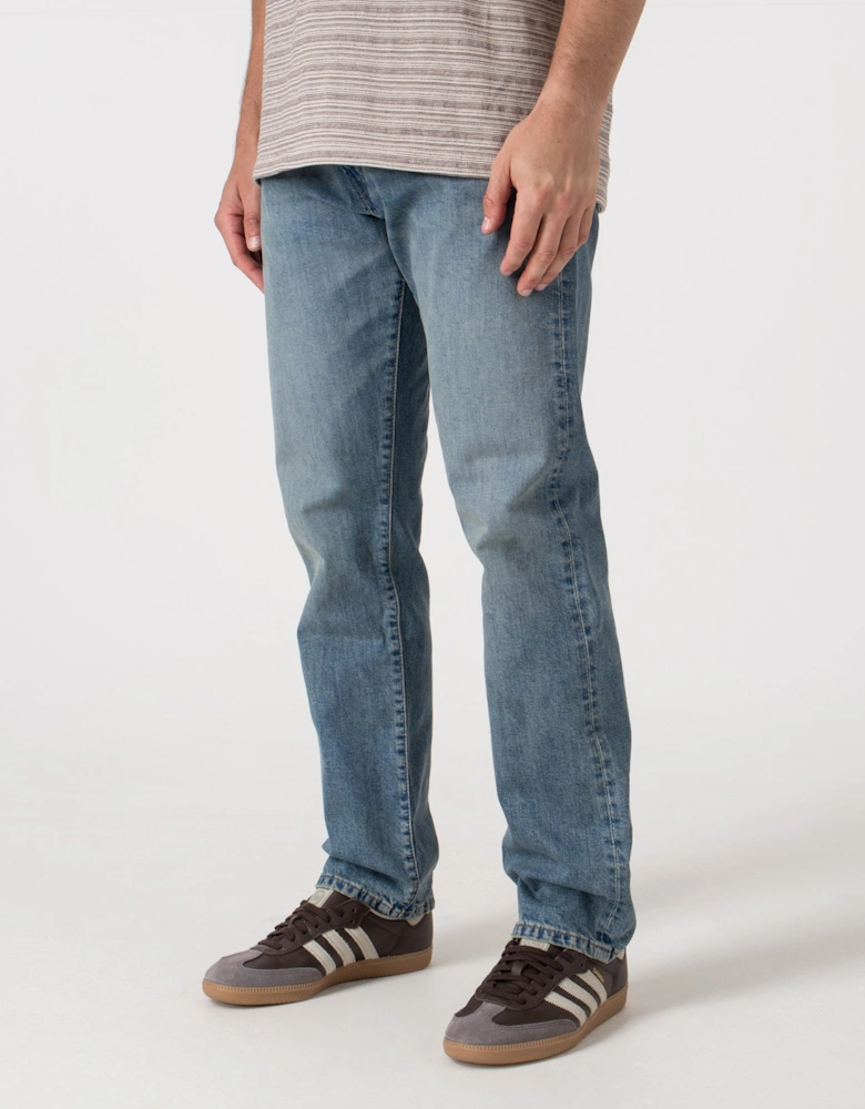Hampton Relaxed Straight Stretch Jeans