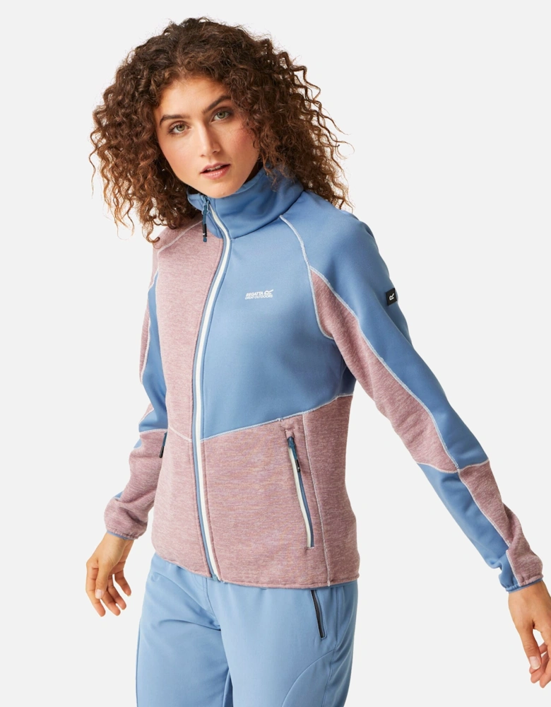 Womens/Ladies Lindalla VII Marl Full Zip Fleece Jacket