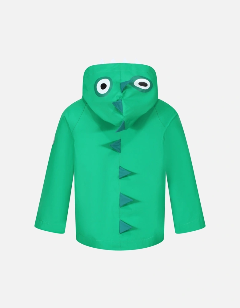 Childrens/Kids Dinosaur Waterproof Jacket