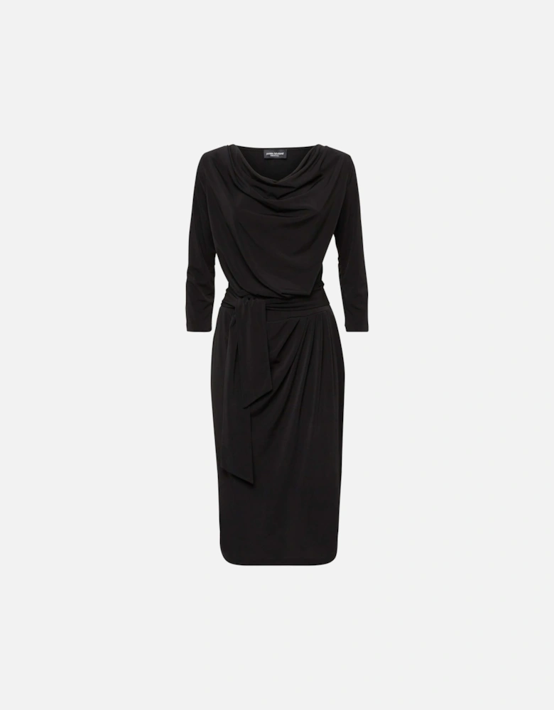 Ruched Belt Dress
