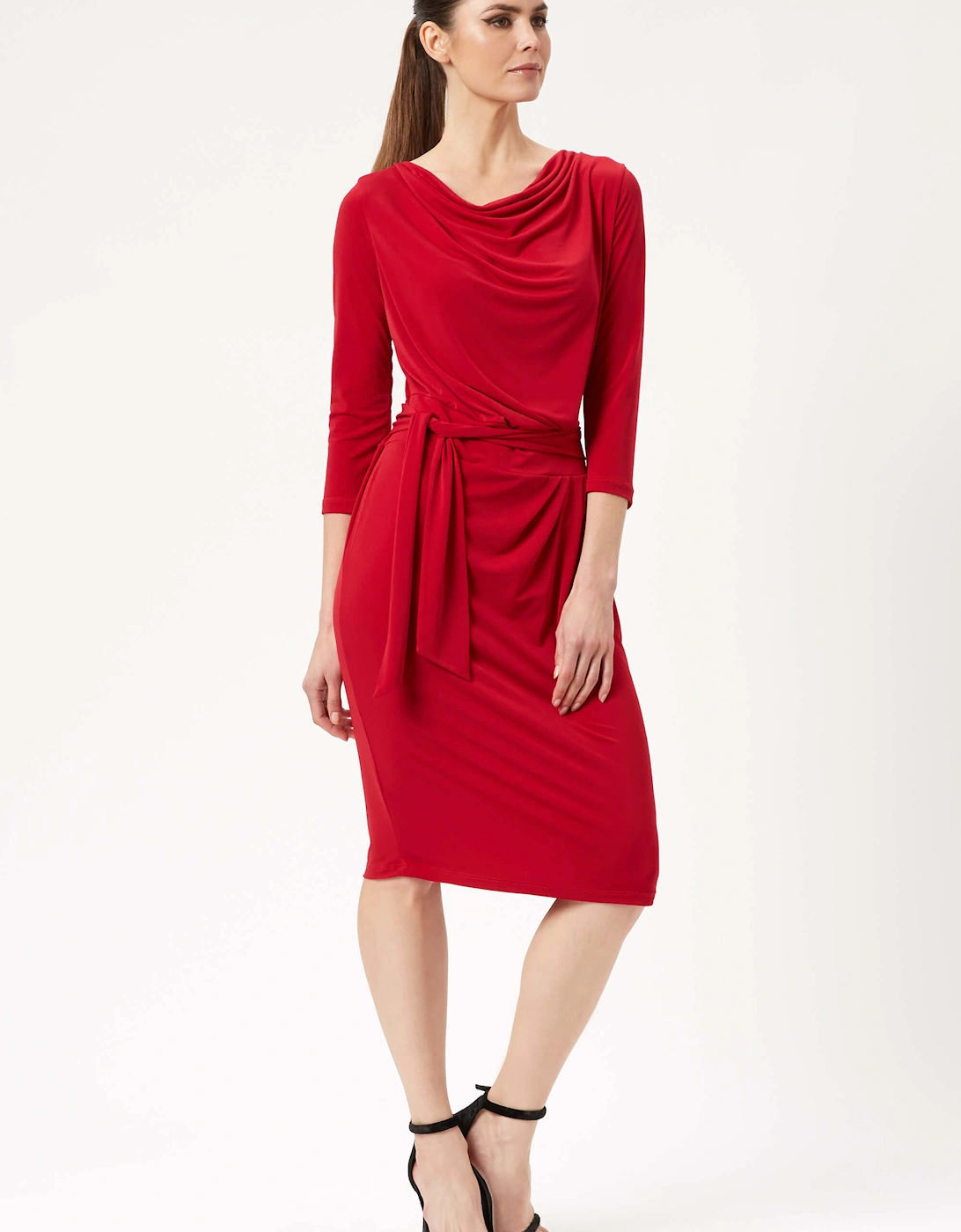 Ruched Belt Dress, 5 of 4