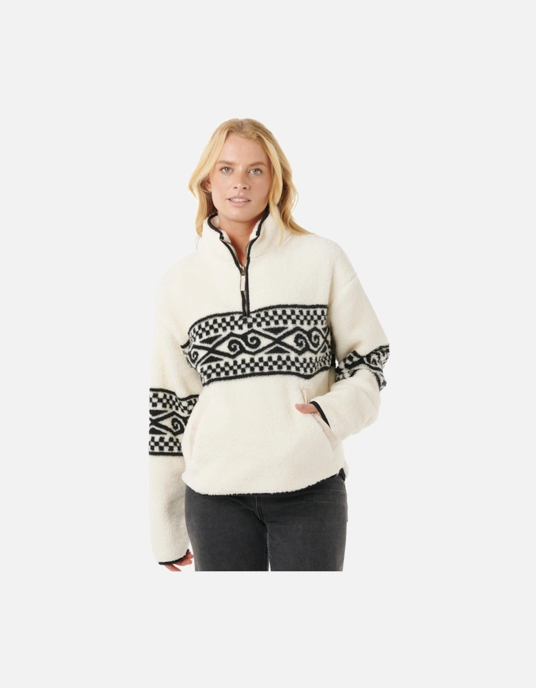 Rip Curl Womens Oceanic Cosmic Kiss Half Zip Fleece