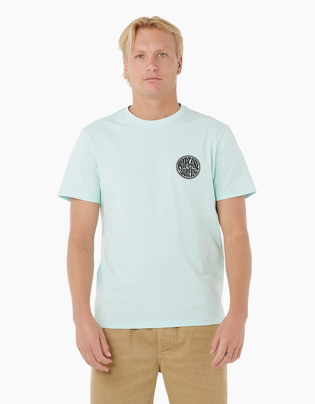 Ripcurl Men's Green Rip Curl Drifter Short Sleeve T-Shirt  44 2XL