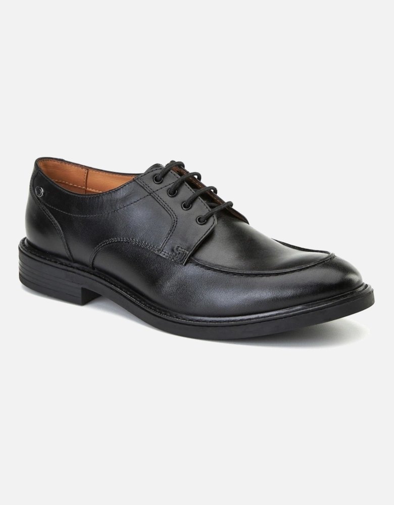 London Surrey Leather Men's Black Brogues Shoes