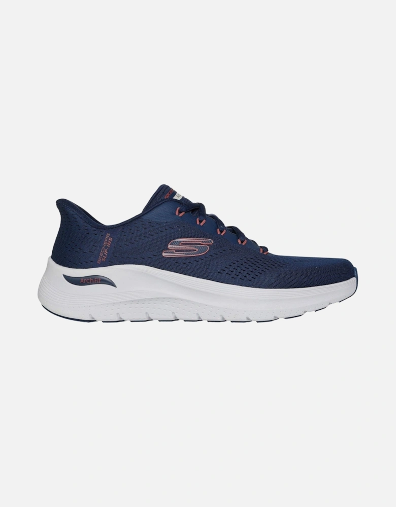 Arch Fit 2.0 Lestur Textile Men's Navy/Red Trainers