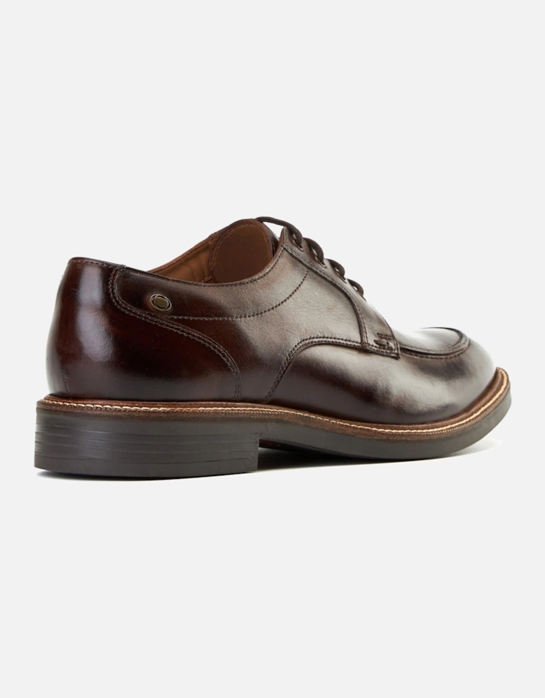 London Surrey Leather Men's Burnt Brown Brogues Shoes
