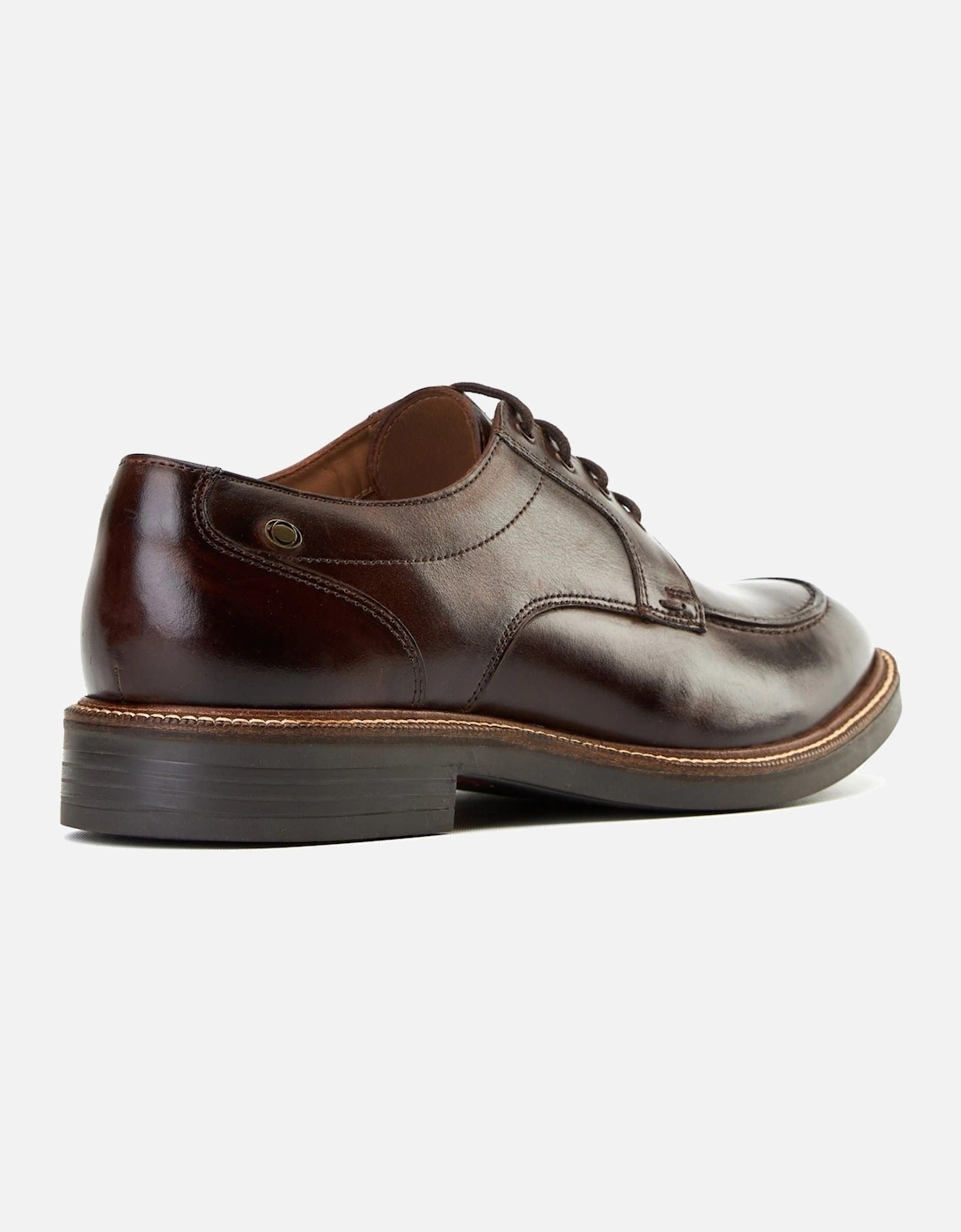 London Surrey Leather Men's Burnt Brown Brogues Shoes