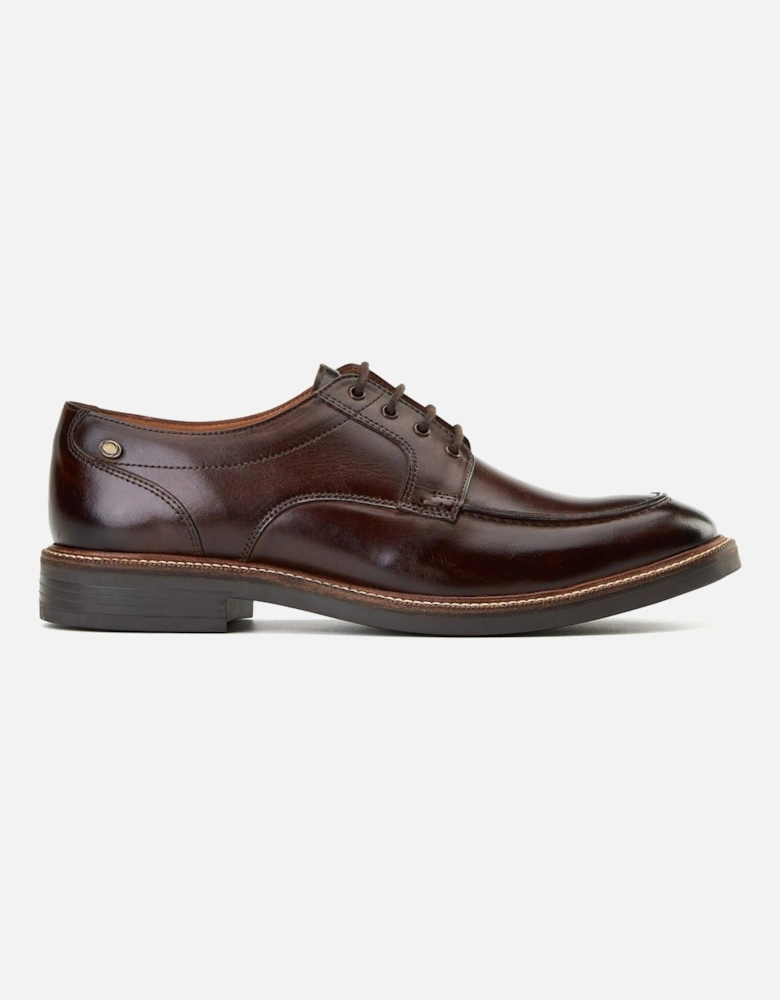 London Surrey Leather Men's Burnt Brown Brogues Shoes