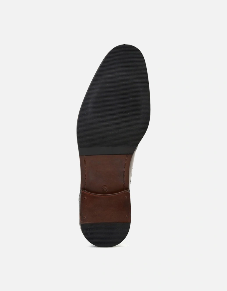 London Pocket Leather Men's Bordo Brogues Shoes