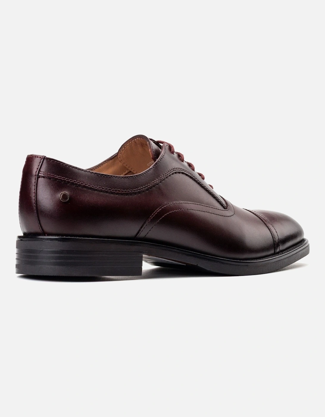London Lapel Leather Men's Bordo Oxford Shoes