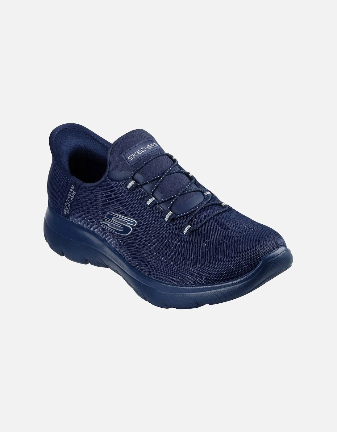 Summits Classy Night Textile Women's Dark Navy Trainers, 3 of 2