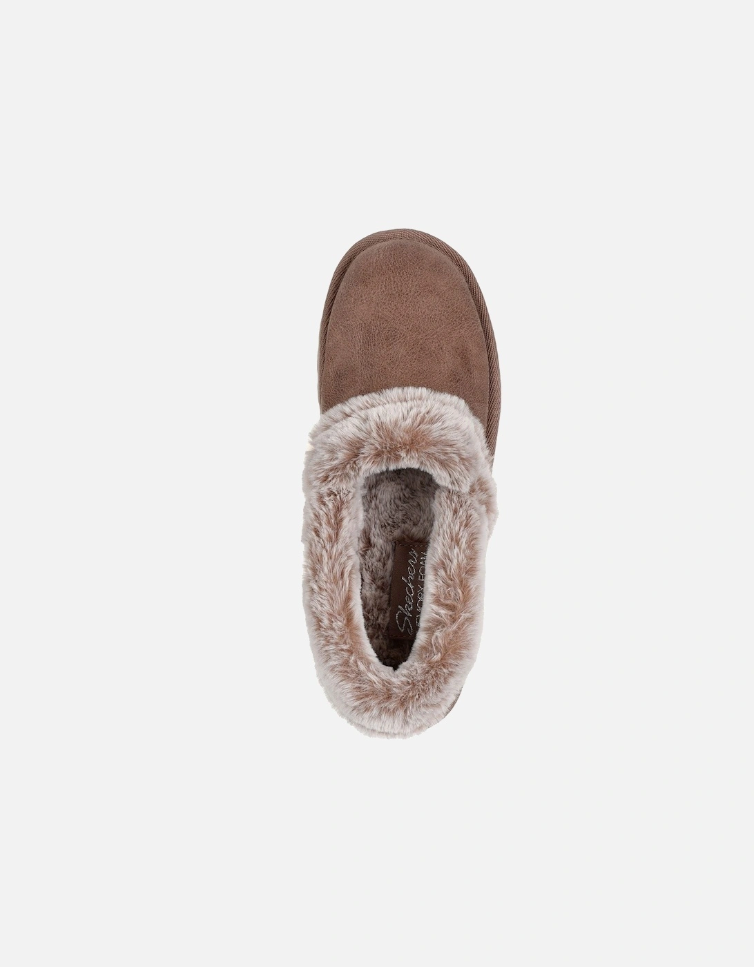 Cozy Up Synthetic Women's Taupe Slippers