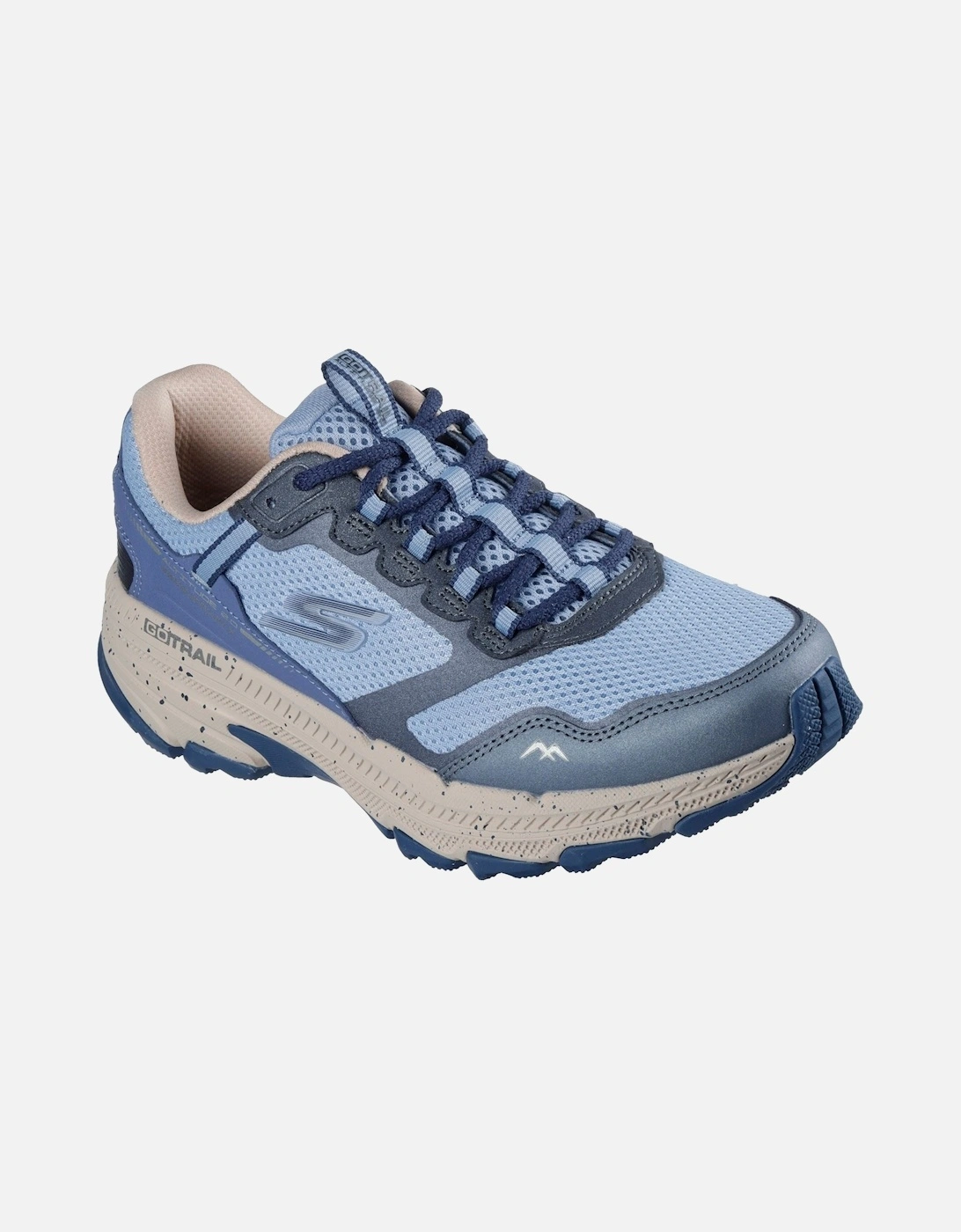 Women's Skechers Performance GO RUN Trail Altitude 2.0 Ravine Leather Women's Slate Trainers - Blue - Size: 4