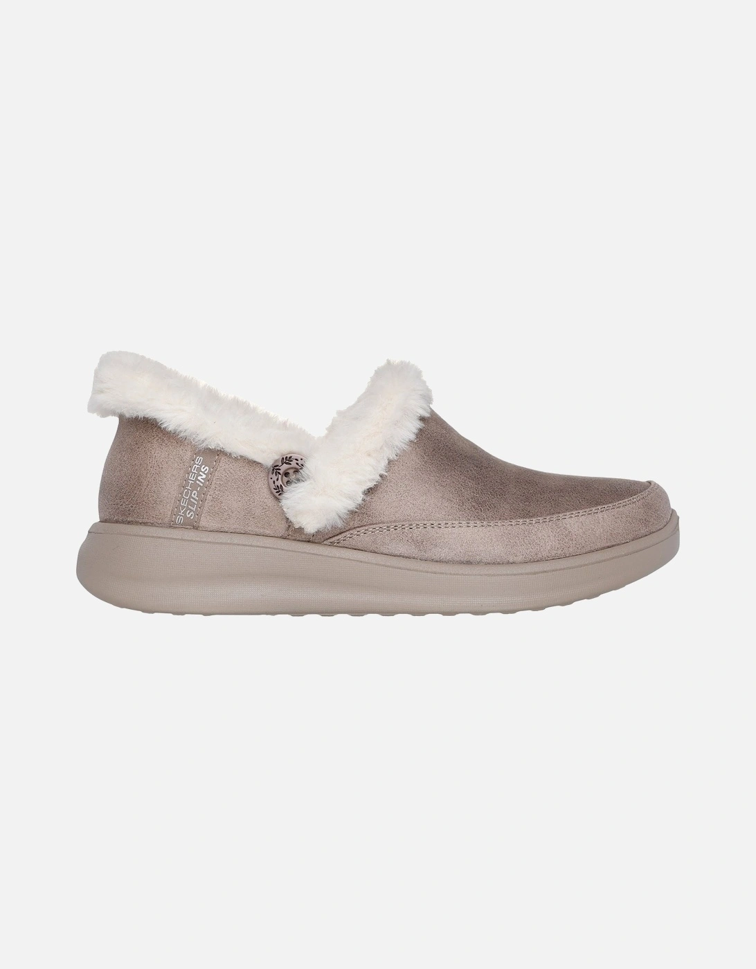 Cozy Escape Textile Women's Taupe Slippers