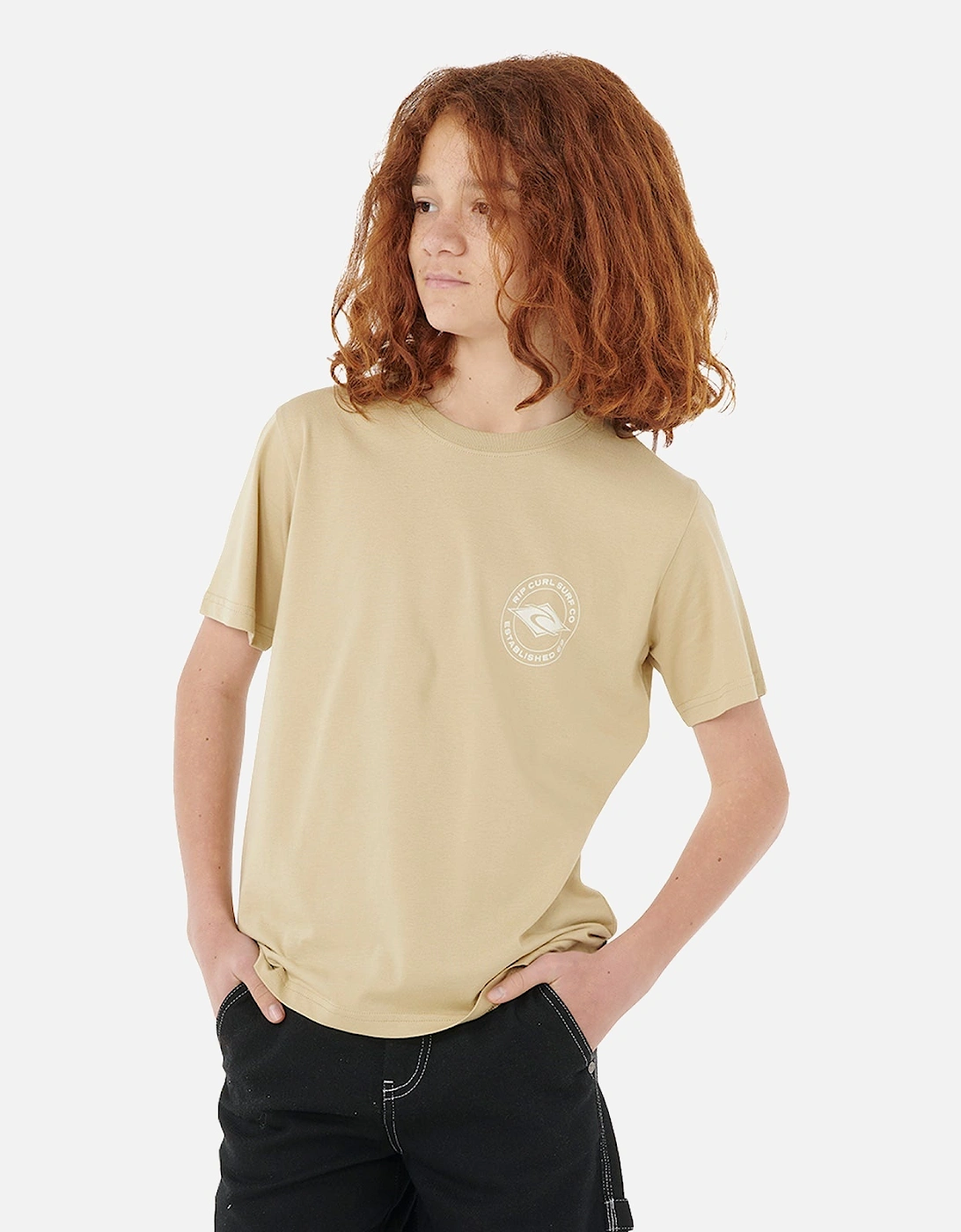 Rip Curl Kids Stapler Tee Graphic Short Sleeve T-Shirt, 2 of 1