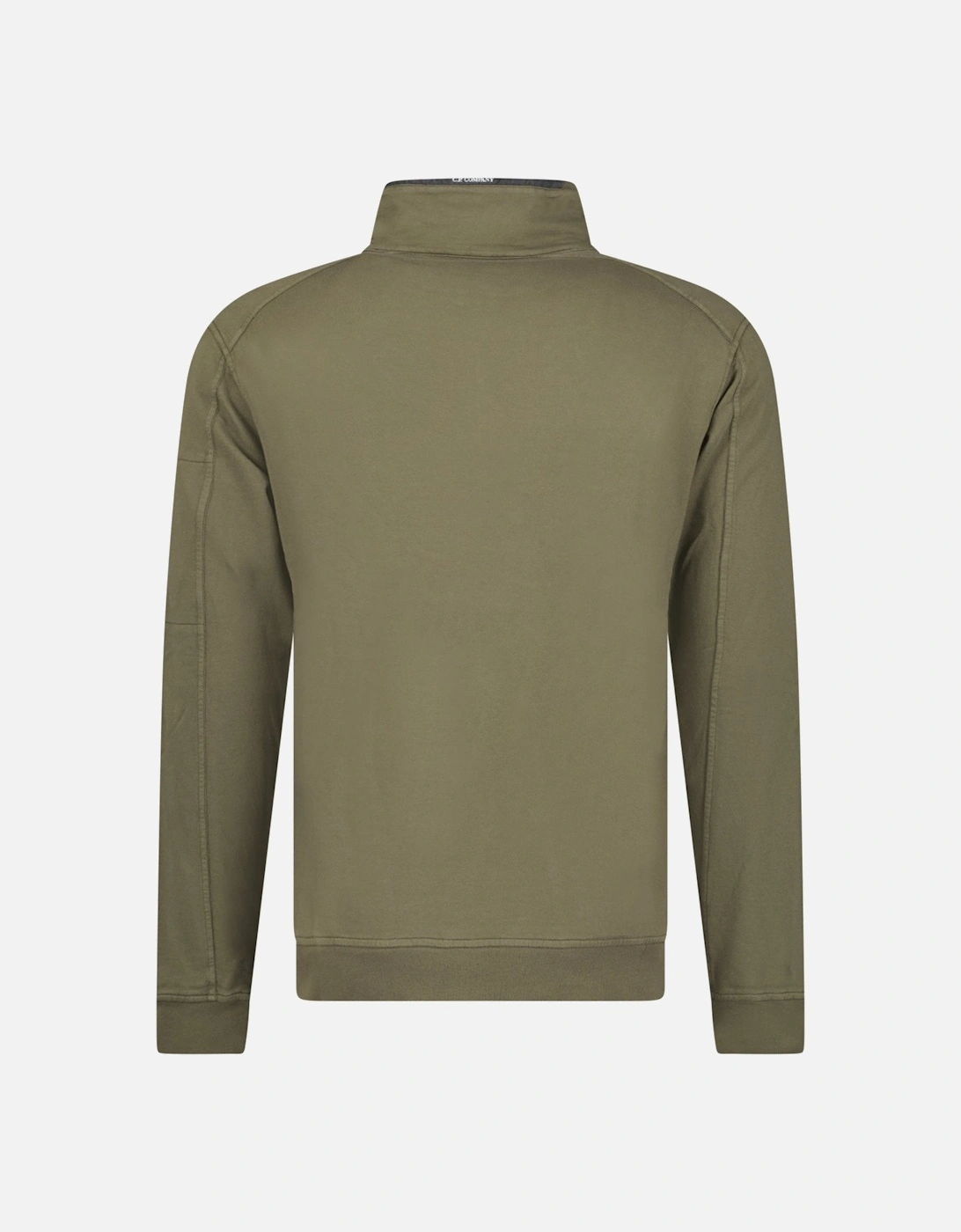 Collar 1/4 Zip Light Lens Fleece Khaki