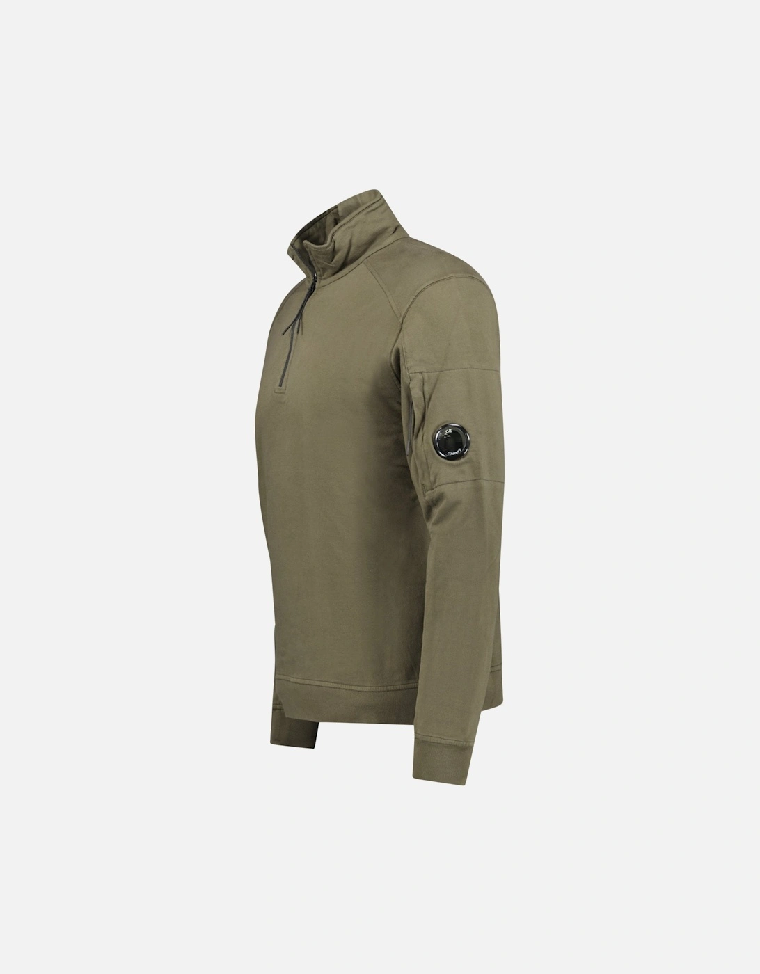 Collar 1/4 Zip Light Lens Fleece Khaki