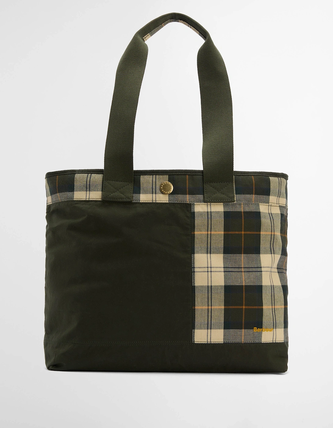 Women's Barbour Mya Womens Patchwork Tote Bag - Sage/Ancient - Sage Ancient - Size: ONE size