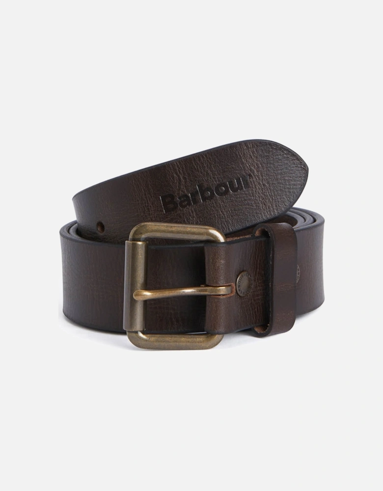 Deveron Mens Leather Belt - Brown