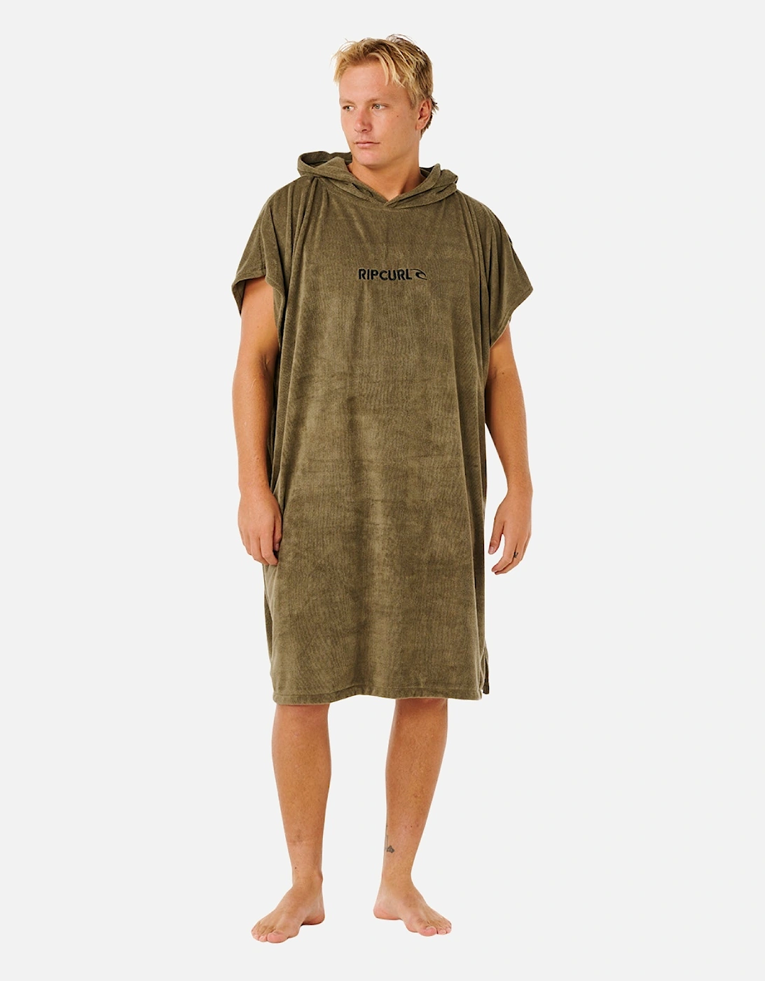 Rip Curl Mens Brand Hooded Towel Poncho, 2 of 1