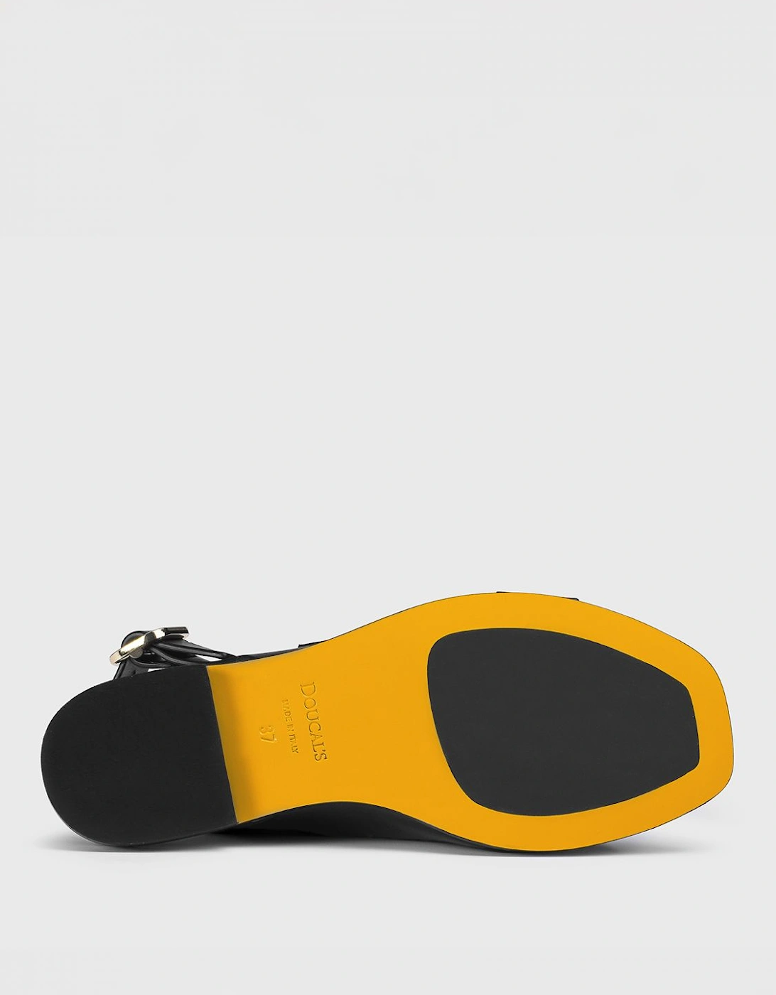 Leather Buckle Sandals