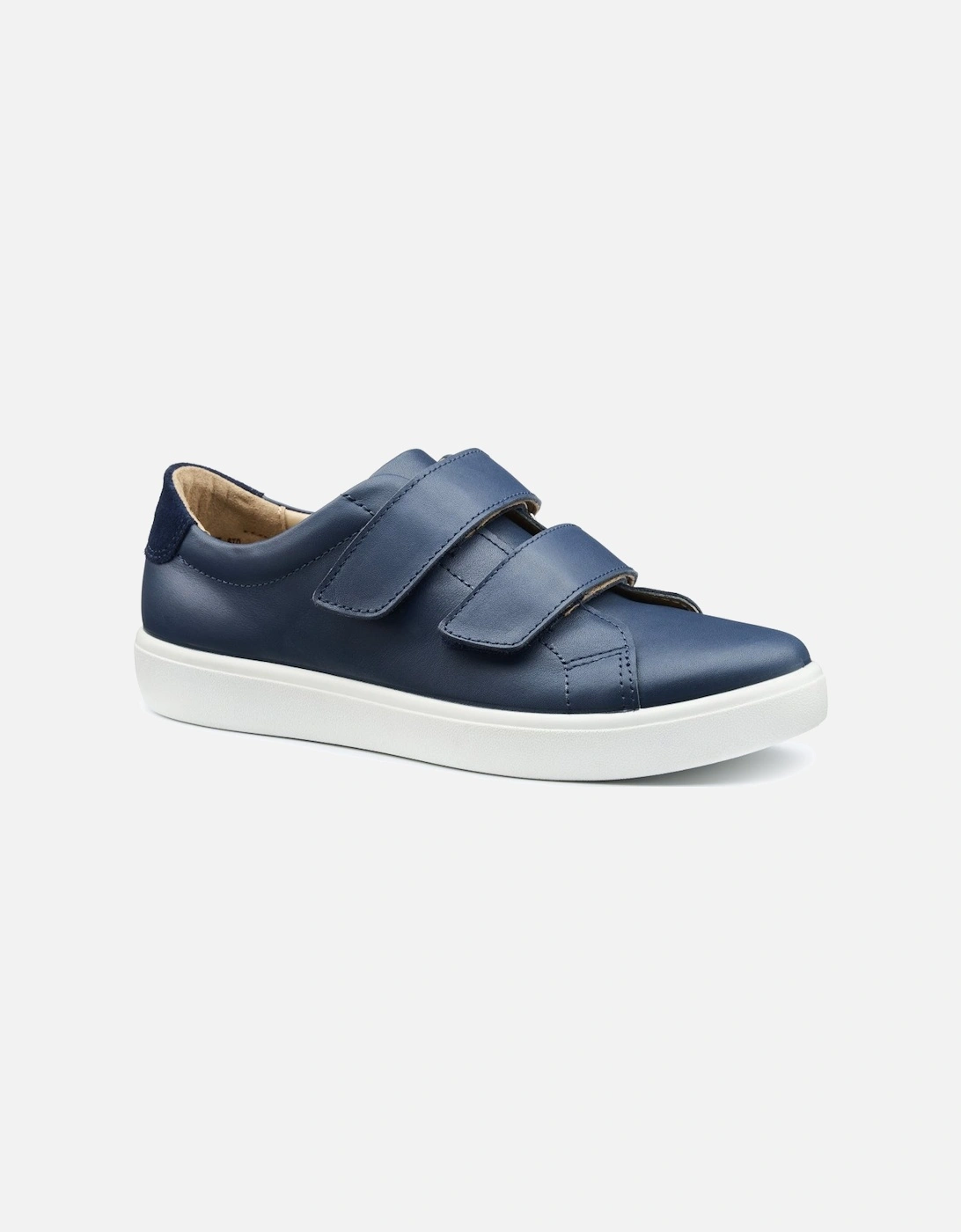 Hotter Women's Navy Wave Casual Slip On Shoes - Size: 6.5