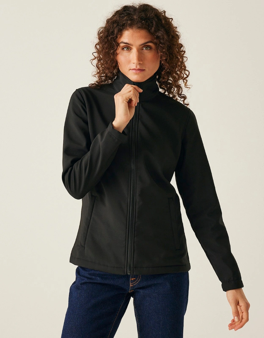 Regatta Professional Womens Ablaze Printable Softshell Jacket, 2 of 1