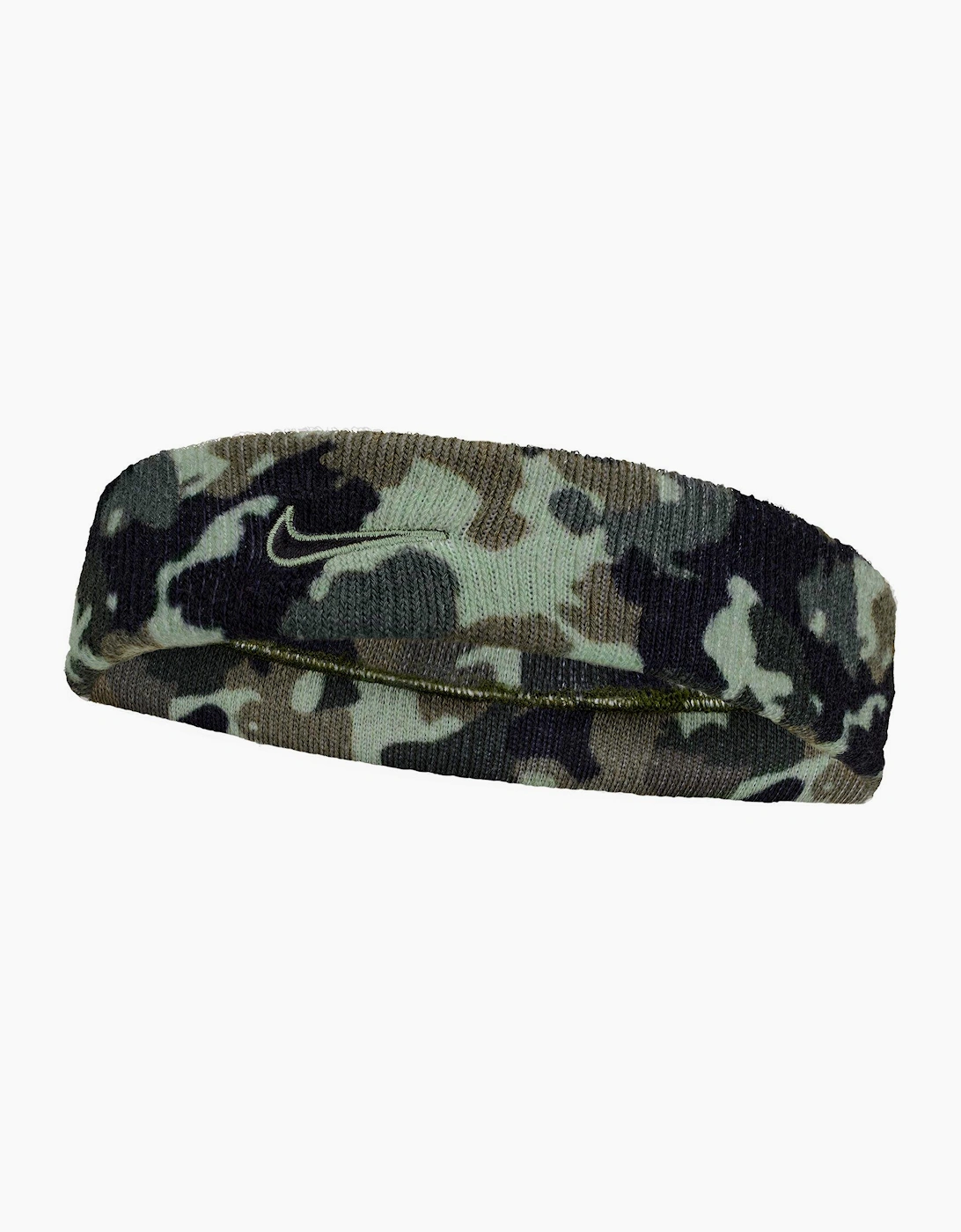 Nike Men's Tan Classic Swoosh Dri-Fit Camo Headband - Size: One Size